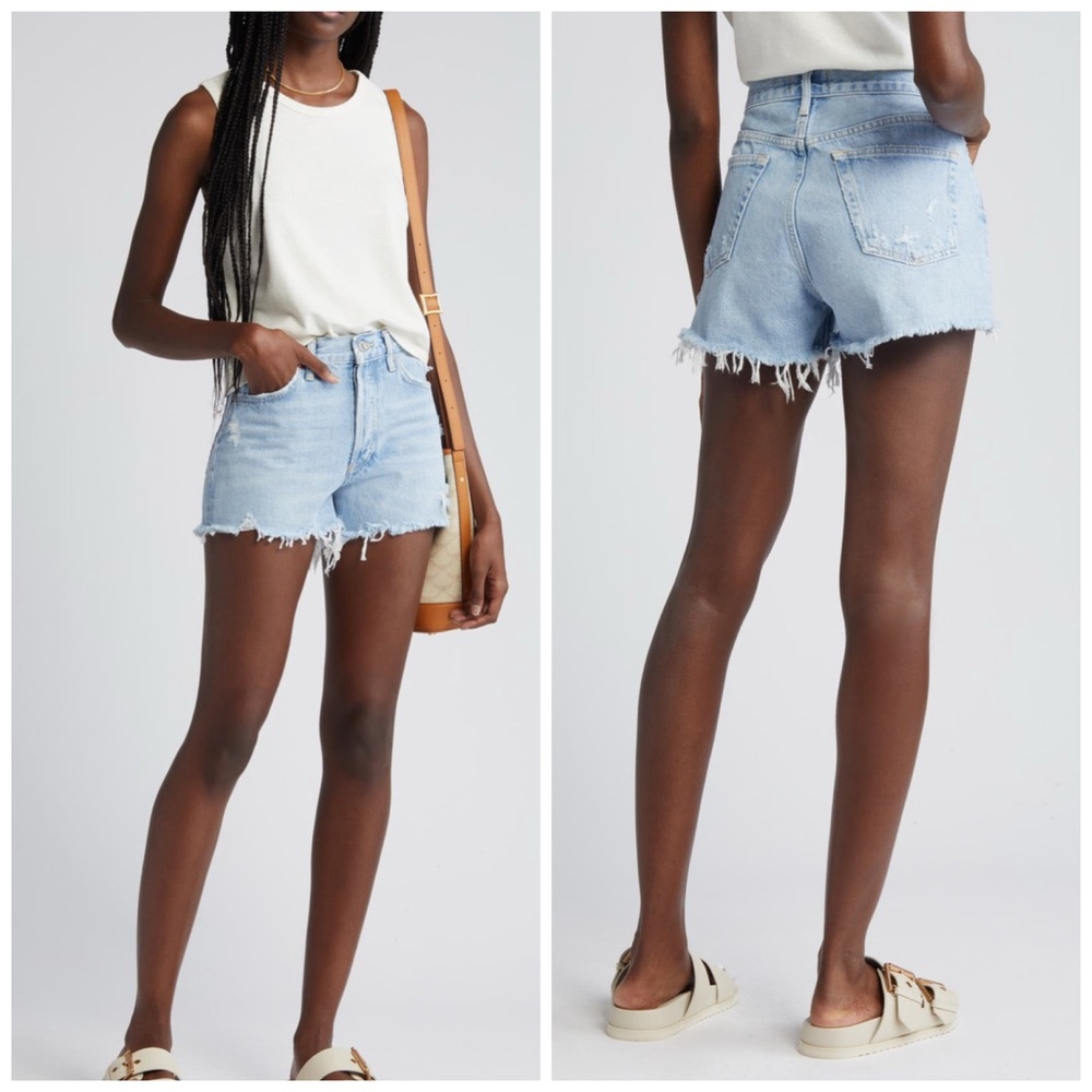 AGOLDE Parker Cutoff Shorts